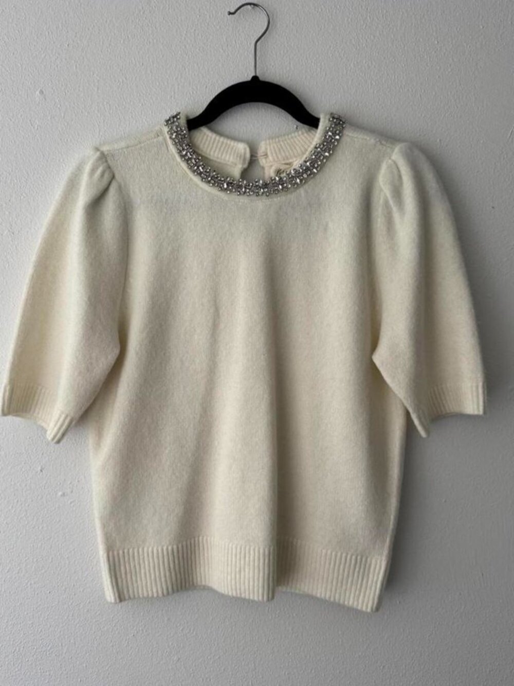 Marled by Reunited Clothing Women's Cream and White Jumper